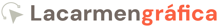 Logo horizontal de Lacarmengráfica